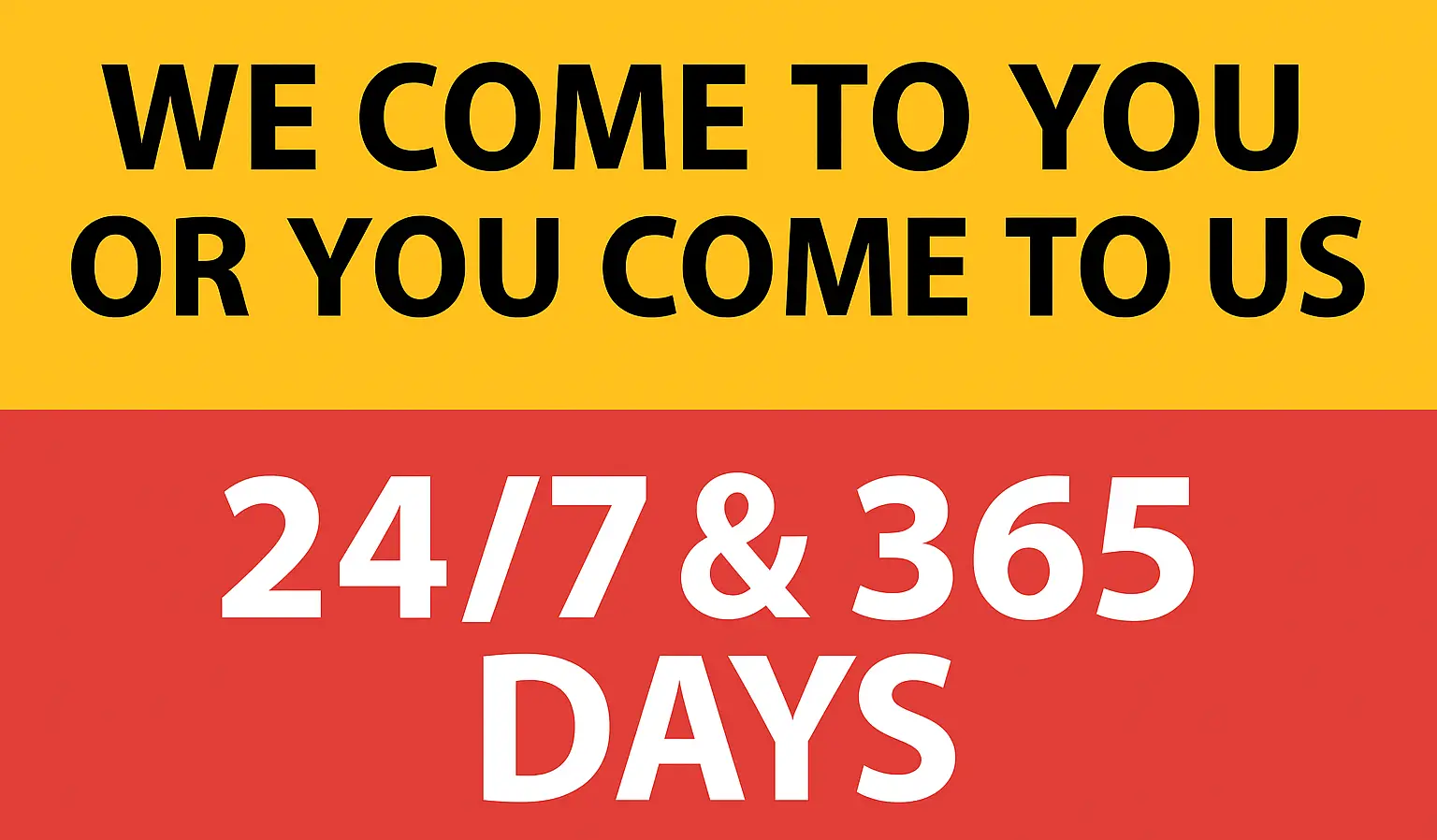 24/7 Service